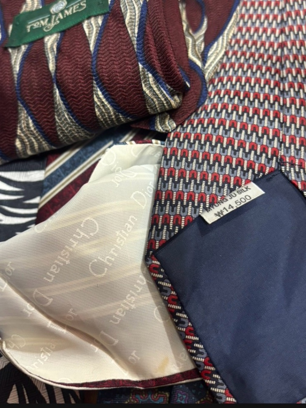 Large vintage / antique bundle of nice ties ! (49 total )